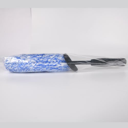 URAQT Car Wheel Brush, No Metal Wheel and Rim Detailing Brush, Car Wheel Cleaning Brush, Soft Dense Alloy Wheel Brush, Suitable for Wheels and Rims of Cars/Motorcycles/Bicycles (Black)