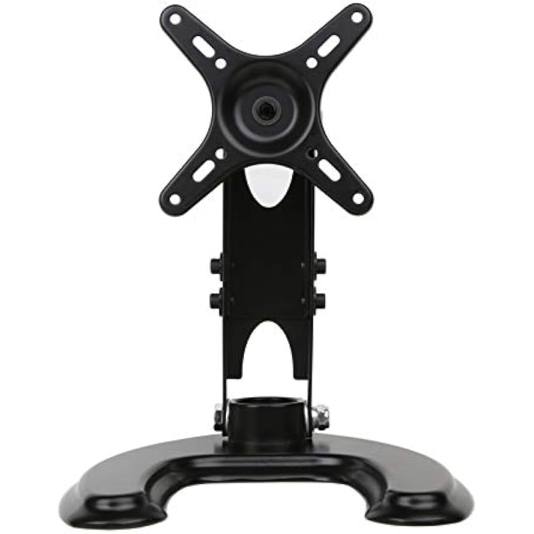 Wearson U-Shape 14" to 24"inch 180 Degree Adjustable LCD Monitor Stand Mount Folding VESA Monitor Stand All-Metal-Body With VESA Hole 75x75mm 100x100mm