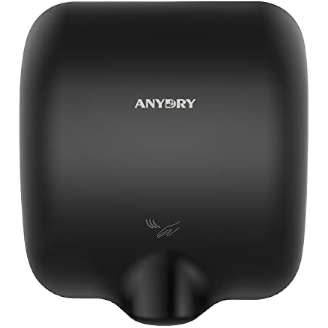anydry 2800 Commercial Hand Dryer,Heavy Duty Stainless Steel Hand Dryers,Electric Hand Dryer For Toilet.(Matte Black)