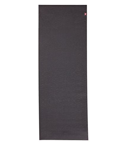 Manduka eKO Lite Yoga Mat - For Women and Men, Lightweight, Durable, Non Slip Grip, 4mm Thick, 71 Inch, Charcoal