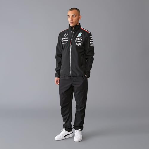 Mercedes AMG Petronas F1 Men's 2024 Team Softshell Jacket