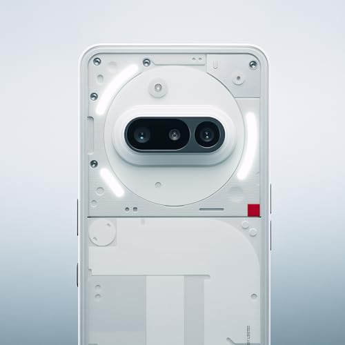 Nothing Phone (3a) 128 GB - mobile phone with 32 MP front camera, 30x ultra zoom - White + Nothing Ear (a) White