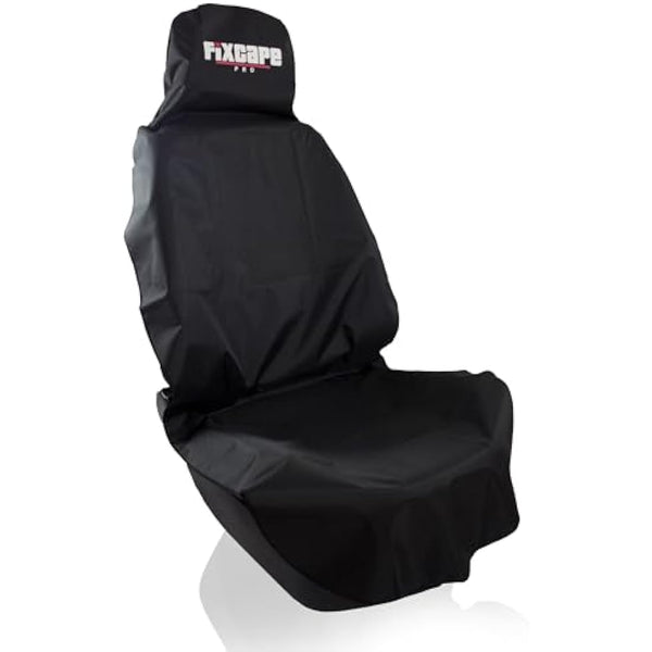 fixcape PRO, Robust, Universal Seat Protector - Waterproof & Oil Resistant Car Seat Cover - Front Seat Protection - Mechanics & Hobbyist Car Seat Saver