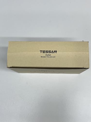 Plug Adapter, TESSAN Plug Extension Socket with 3 USB, 3 Way UK Multi Outlets Extender, Wall Charger for School Home, Kitchen, Office, School Supplies