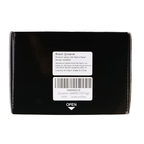 Qnoavve Bluetooth App Control LED Sign, 14.6"x3.6" Devil Eyes Car Lights, Flexible USB 5V LED Car Sign, Programmable Customizable Display Panel, Scrolling Message Board for Store Bar Hotel Party