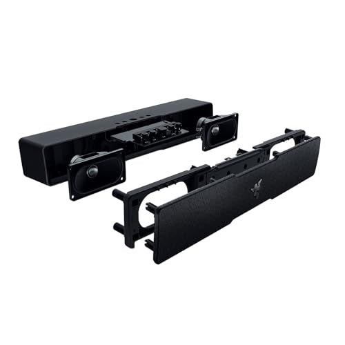 Razer Leviathan V2 X - PC Gaming Soundbar (Full-Range Drivers, Compact Desktop Form Factor, USB Type C Power and Audio Delivery, Bluetooth 5.0) Black