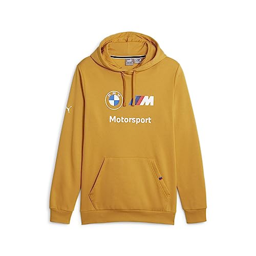 PUMA Men's BMW M Motorsport Essentials Fleece Hoodie Hooded Sweatshirt