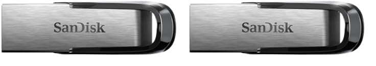 SanDisk Ultra Flair 256GB USB 3.0 Flash Drive, USB Stick, memory stick with transfer speeds up to 150MB/s Read, Durable, Sleek Metal Casing, Silver/Black