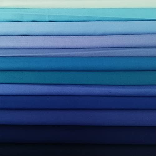 50 PCS 12" x 12" Precut Multi-Colors Cotton Fabric Squares Fabric Bundles for Sewing & Quilting Beginners