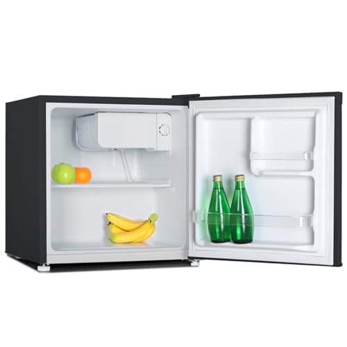 CHiQ FBM157L4EU, Fridge Freezer, 157L, 70/30, 12-Year Compressor Service, Low Frost, E, 39 dB, 48cm Wide 144cm Tall, Black