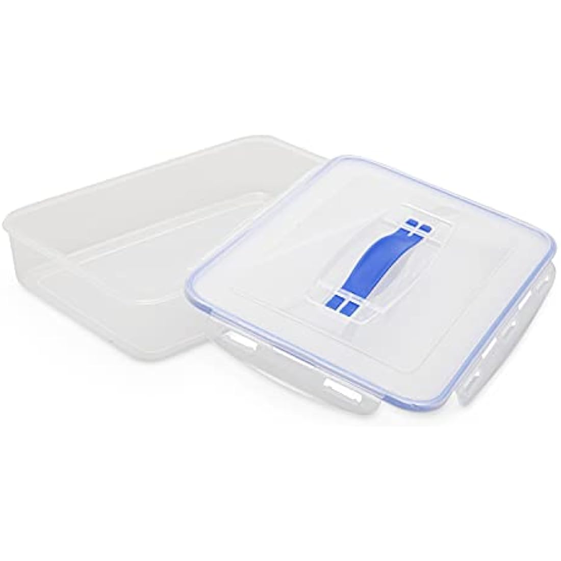 Lymn Dough Proofing Box - 32 x 23 x 8 cm - Premium Home Baking Container for Bread Fermentation, Fits in Refrigerator - Use for Pizza, Marinating, Vegetable Storage, Complete with Dough Cutter