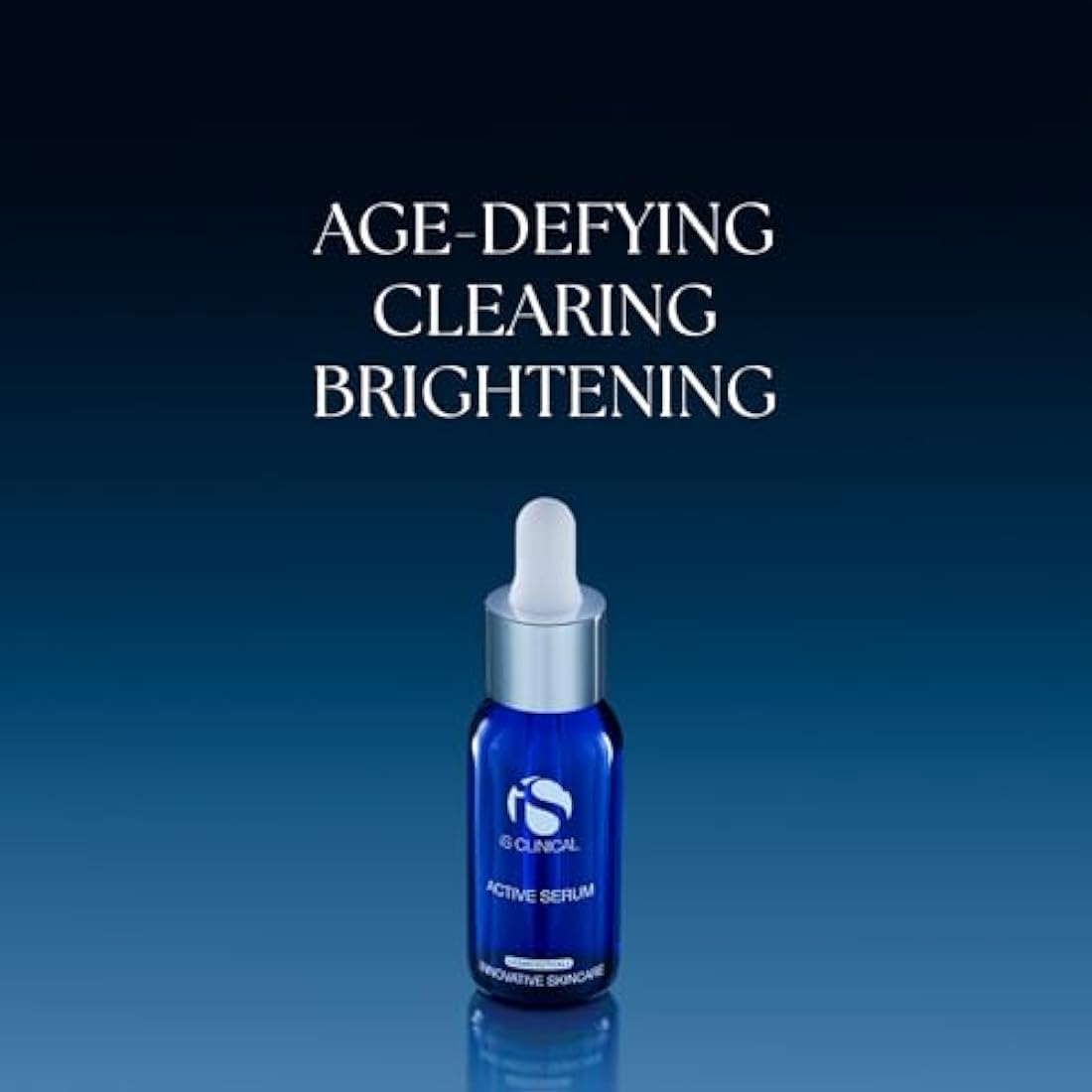 iS CLINICAL Active Serum - Visibly evens skin tone, Excellent for blemish prone skin, Anti-Aging Face Serum (0.5 Fl Oz)