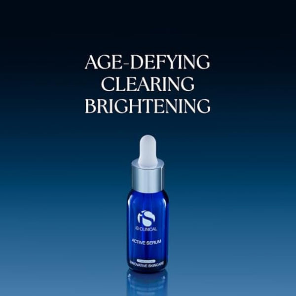 iS CLINICAL Active Serum - 1 Fl Oz | Face Serum for Even Skin Tone, Blemish-Prone, and Anti-Aging | Anti-Acne Treatment & Hyperpigmentation Serum