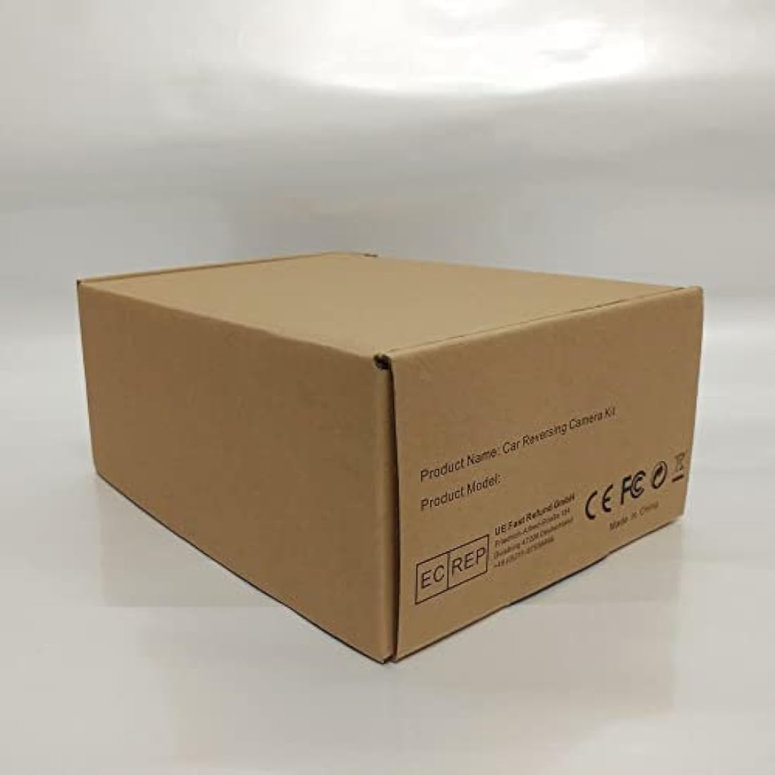 Reversing Camera Kit, 18LEDs IR Night Vision Waterproof Rear View Reversing Backup Camera with 10M Cable +12V-24V 7" Car TFT LCD Screen HD Monitor for Large Truck/Bus/RV/Trailer/Tractor/camper