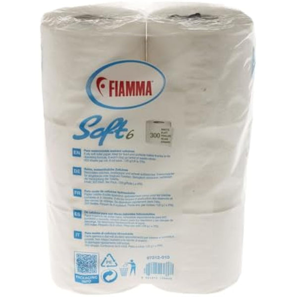 Fiamma 301/051 Toilet Paper Soft 6 Rolls