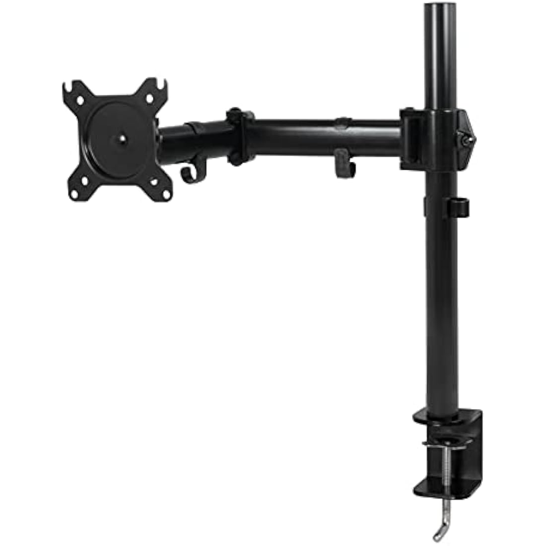 ARCTIC Z1 Basic - Desk Mount Single Monitor Arm, Monitor stand for up to 34"/38" Ultrawide, up to 15 kg (33 lbs) weight, 360° rotation, Easy Monitor adjustment - Black