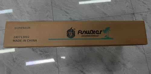 FunWater Inflatable Stand Up Paddle Board with Accessories,SUP Paddle Board Ultra-Light Includes ISUP,Adjustable Paddle,Pump,Dry Bag,Fin,Leash,Paddle Boards 11 FT for Youths and Adults