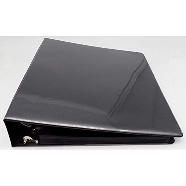 docsmagic.de 3-Ring Album Black + 50 18-Pocket Pages Black - Sideloading - PKM - YGO - MTG