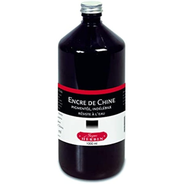 Herbin Indian Writing Ink, 1000ml - Black