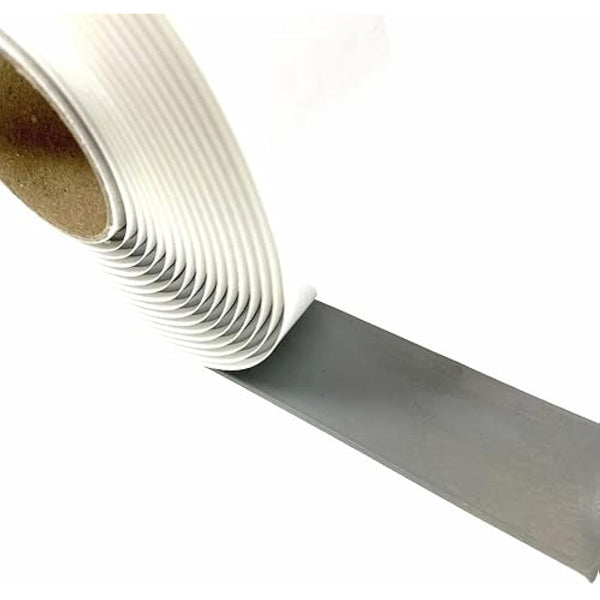 W4 Mastic Sealing Strip for Caravans & Motorhomesmm – Grey 32mm Weatherproof Sealant for Overlap Joints, Awning Rails, Roof-Lights, Window Surrounds & External Trims, Durable & Easy to Apply