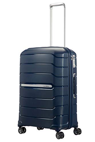 Samsonite Flux - Spinner L, Expandable Suitcase, 75 cm, 99/111 L, Red (Red)