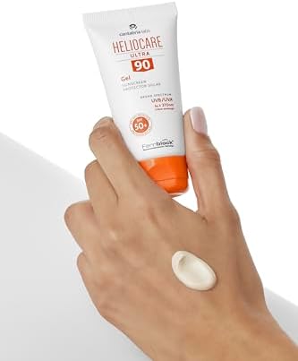 Heliocare Ultra Gel SPF 90 50ml / Gel Face Sunscreen / Daily Uva and Uvb Anti-Ageing Sun Block / Combination, Oily & Normal Skin/ Matte Finish