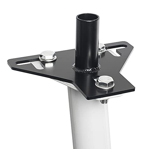 LINGMAI Universal Saddle Extension for FDX 2.0 and 3.0 Models - Adjustable Exercise Bike Seat Adapter - Solid Steel Welded Construction (B-Small