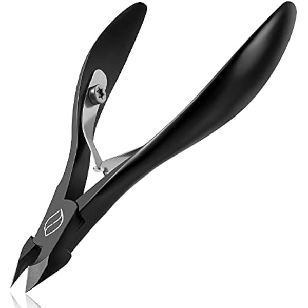 FERYES Cuticle Nippers, Cuticle Cutter and Remover with Cuticle Trimmer for Dead Skin - Professional Manicure Tools and Cuticle Clippers- Stainless Steel
