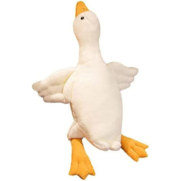 50-160CM Huge Goose Plush Toys Big Duck Doll Soft Stuffed Animal Sleeping Pillow Cushion for Kids and Girls (160CM)