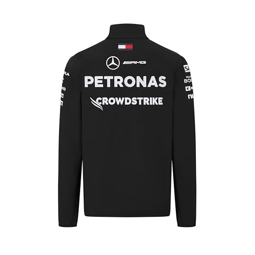 Mercedes AMG Petronas F1 Men's 2024 Team Softshell Jacket