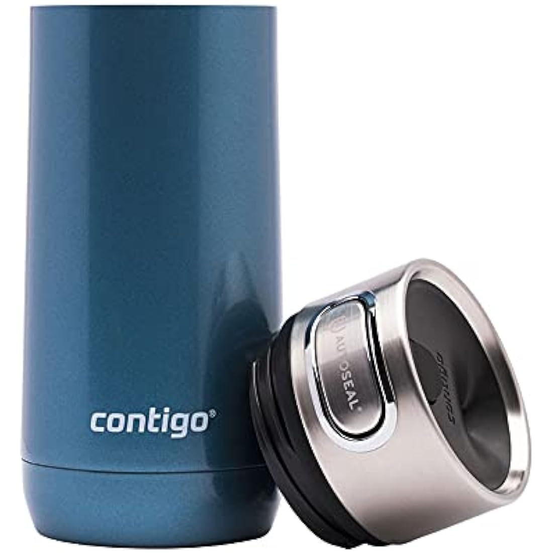 Contigo Luxe Autoseal Travel Mug, Stainless Steel Thermal Mug, Vacuum Flask, Leakproof Tumbler, dishwasher safe, Coffee Mug with BPA Free Easy-Clean Lid
