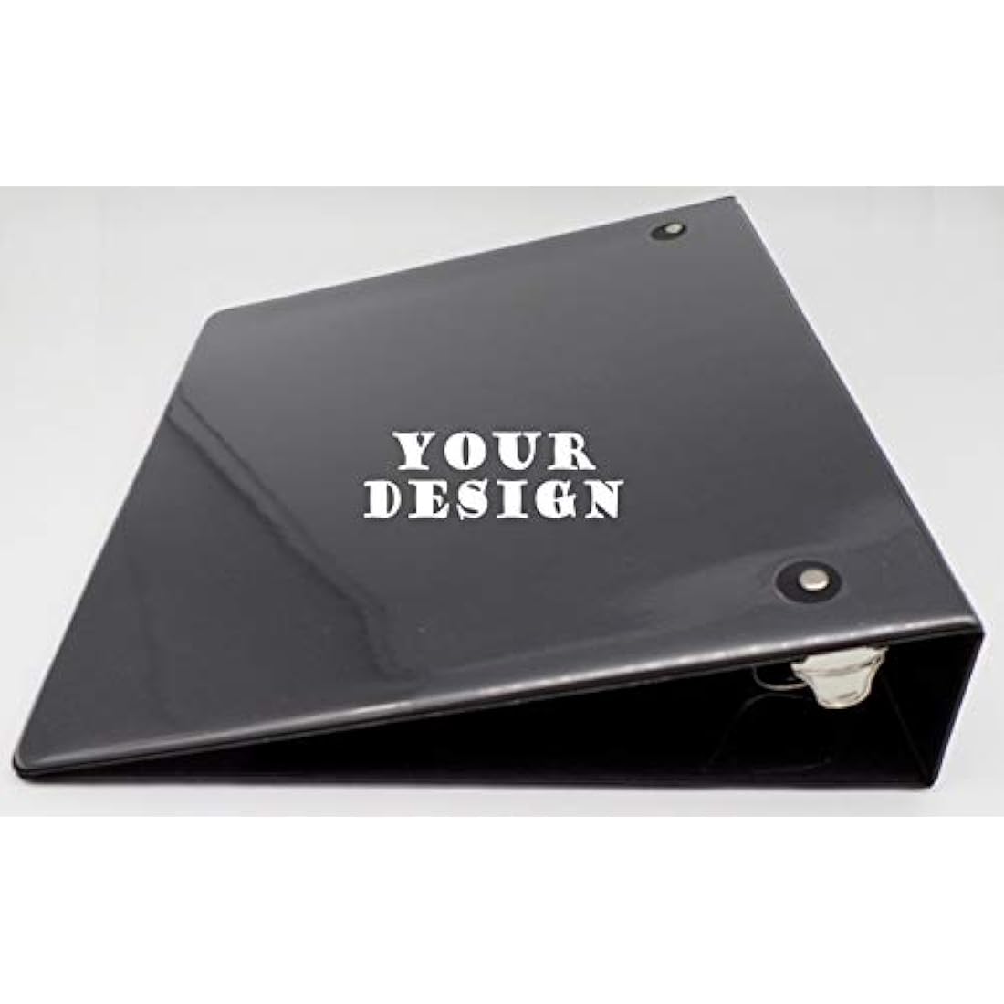 docsmagic.de 3-Ring Album Black + 50 18-Pocket Pages Black - Sideloading - PKM - YGO - MTG