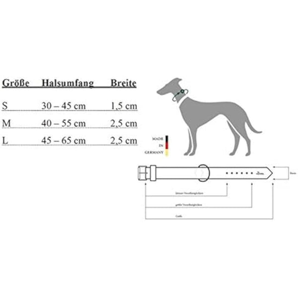 Hunter - Collar Softie Alu-Strong 40-55 cm red