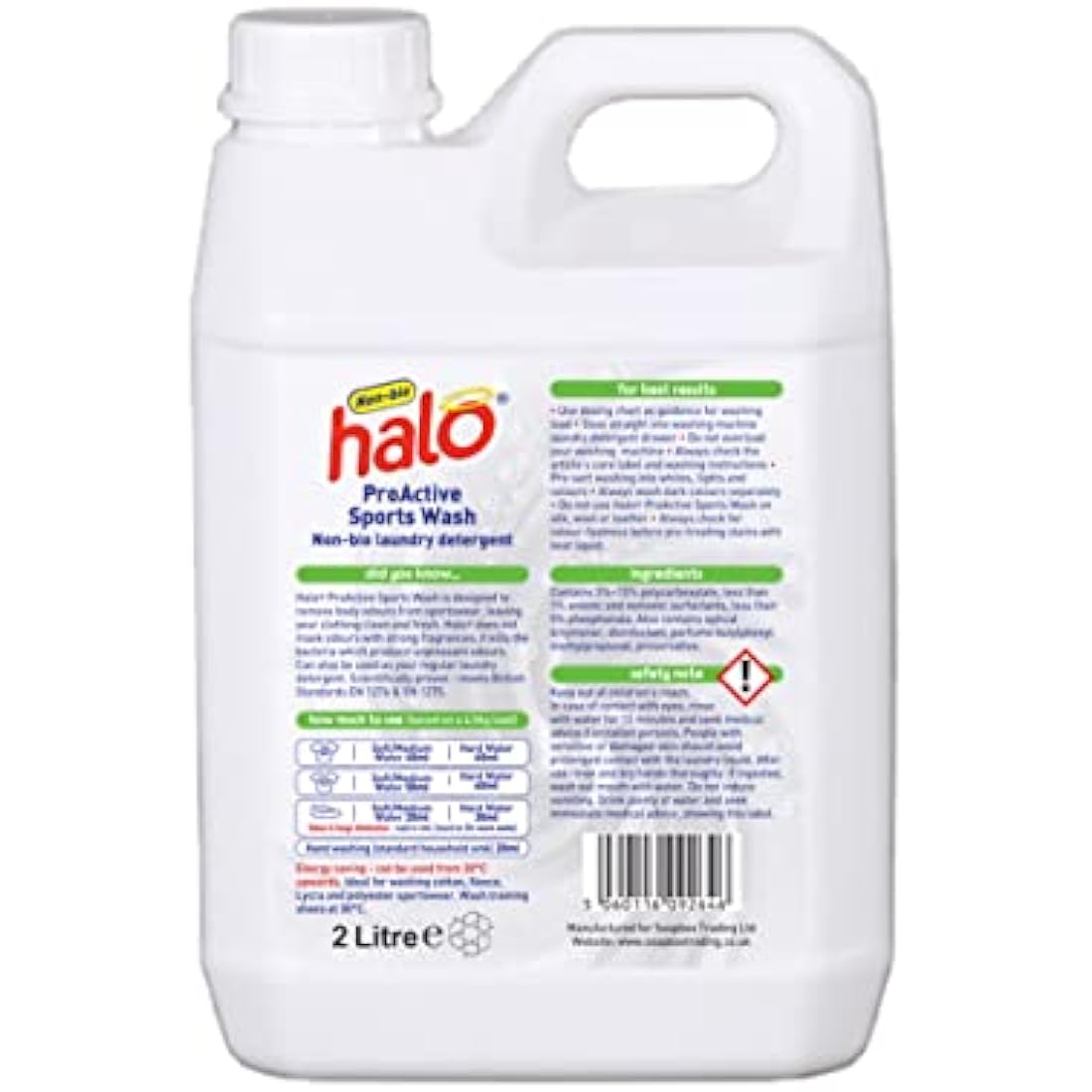 Halo Proactive Sports 2 x 2ltr Twin Pack