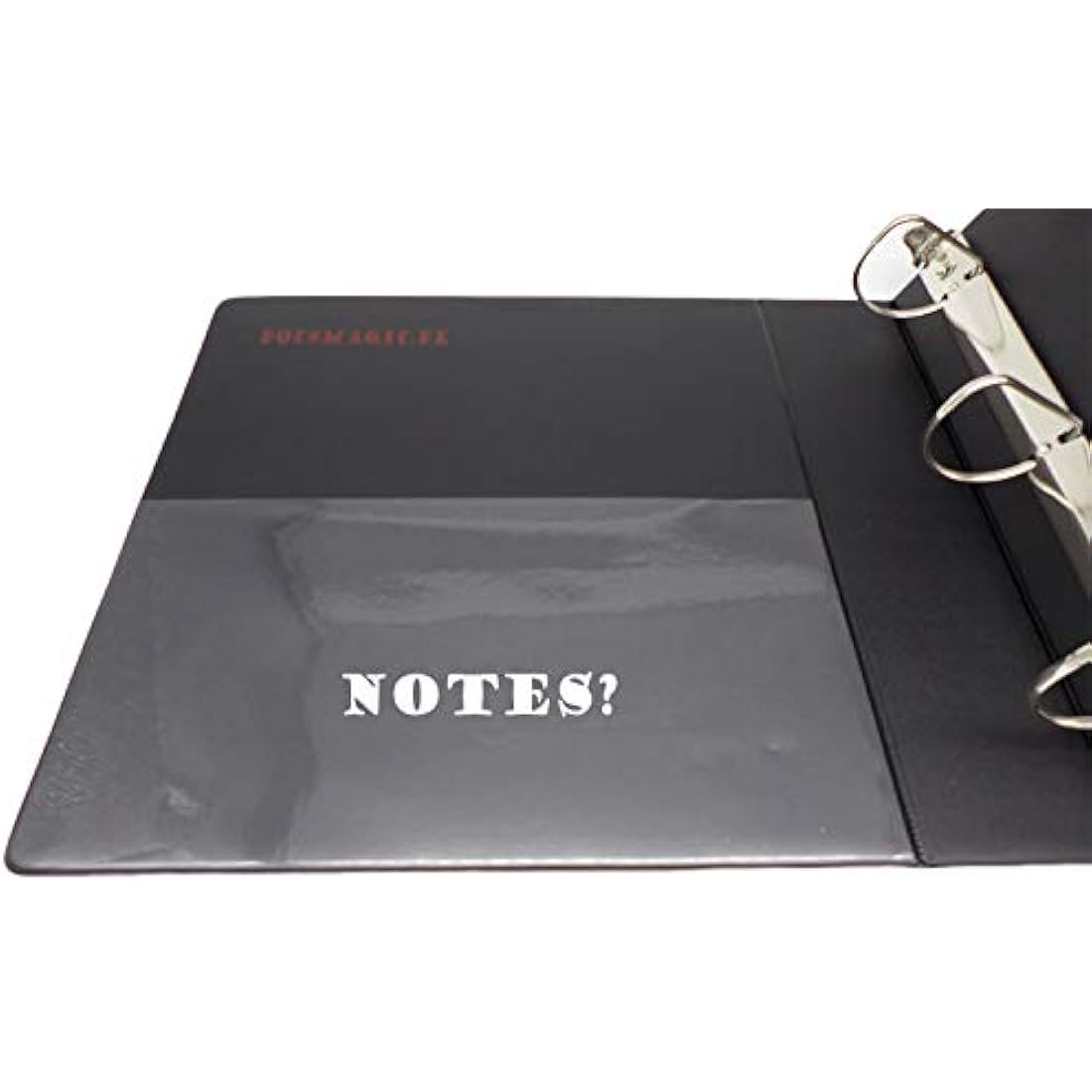 docsmagic.de 3-Ring Album Black + 50 18-Pocket Pages Black - Sideloading - PKM - YGO - MTG