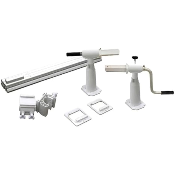 Kokido Solaris Bubble Tarpaulin Reel for Swimming Pool Non SoI with Hexagonal Tubes, 106.5 x 17.5 x 28.5 cm