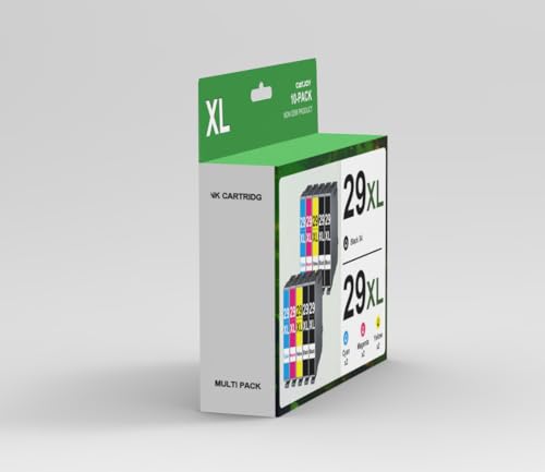 CATJOY 29XL Ink Cartridge Replacement for Epson 29 XL 29 Ink Cartridge for Expression Home XP-342 XP-335 XP-235 XP-442 XP-352 XP-247 XP-255 XP-332 Printer (10 Pack)