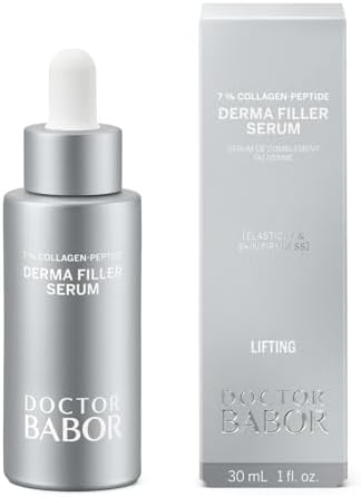 DOCTOR BABOR Derma Filler Serum | Highly effective facial care with 7% collagen peptides for visible wrinkle reduction | Anti-ageing serum for instantly smoother & firmer skin | vegan | 30ml serum