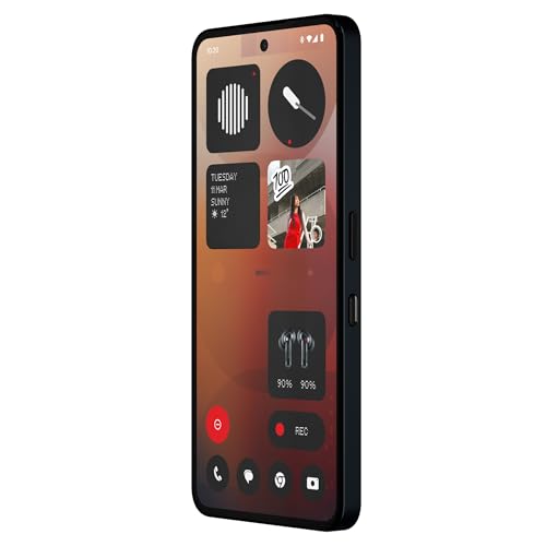 Nothing Phone (3a) 128 GB - mobile phone with 32 MP front camera, 30x ultra zoom - White + Nothing Ear (a) White