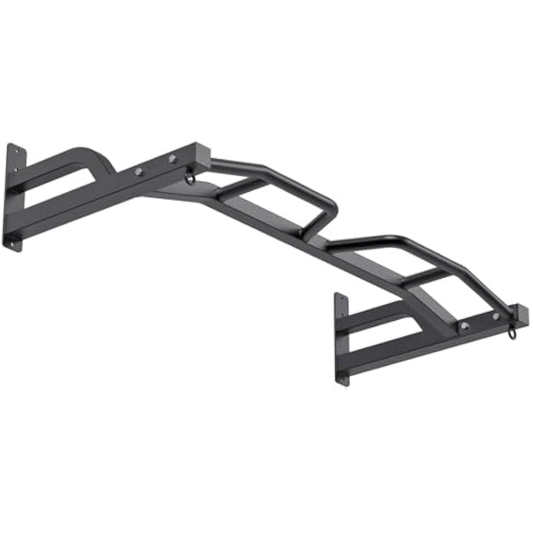 Kipika Heavy Duty Ceiling Pull Up Bar - Adjustable Height, Comfortable Grip, Easy Installation - Ideal for Home Gym Workout