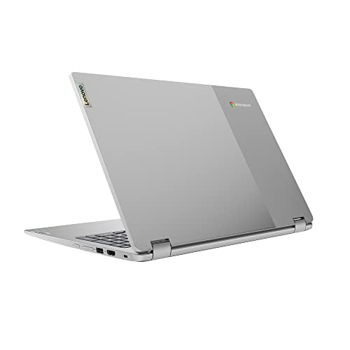 Lenovo IdeaPad Flex 3 Chromebook | 15 inch Full HD Laptop | Intel Pentium Silver N6000 | 8GB RAM | 128GB eMMC | Chrome OS | Arctic Grey