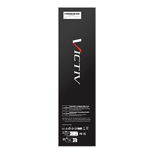 Victiv 72-inch Camera Tripod Aluminum Monopod T72 Max. Height 182cm- Lightweight and Compact for Travel with 3-way Swivel Head and 2 Quick Release Plates for DSLR Video Shooting - Black