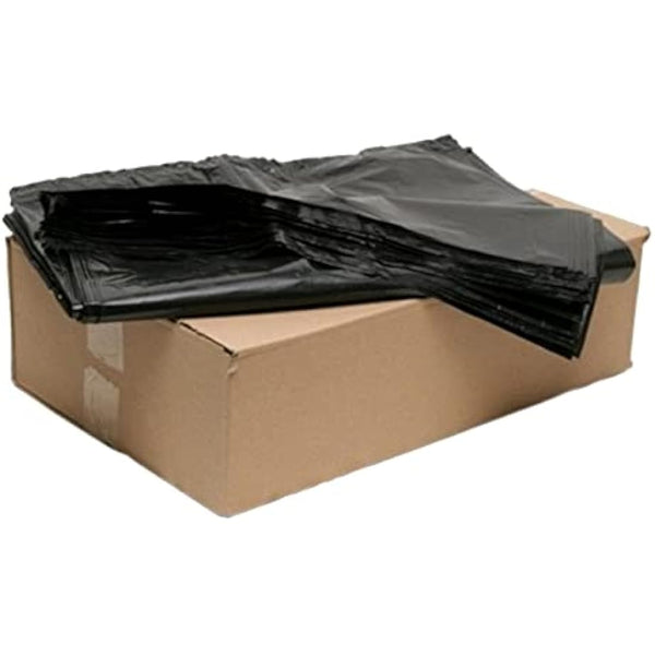 Homewise 100 Wheelie Bin Bags Heavy Duty 240L Wheelie Bin Bag Refuse Sacks Pack Of 100 Black Bags For Rubbish Home Offices Eco Friendly Strong Wheelie Bin Liners Made from Recycled Material