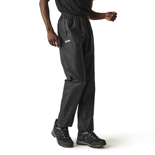 Regatta Men's Pack-it Waterproof Outdoor Overtrousers Pack-away Bag Hiking Lightweight