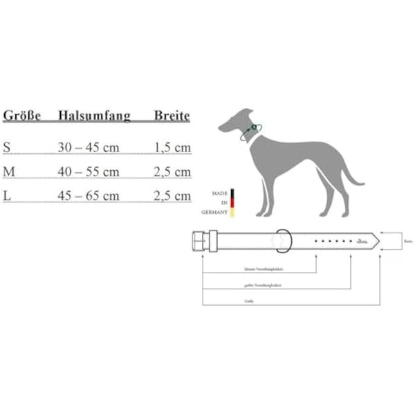 HUNTER Softie Alu-Strong Art-Nubuk Collar, 25/40 x 55 cm, Medium, Brown