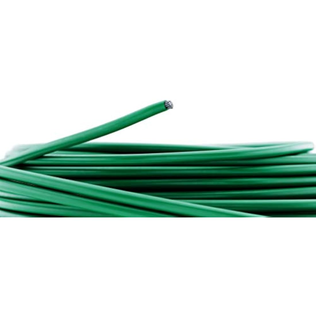 MOWHOUSE Robotic Lawnmower Boundary Cable Wire - - DIY Garden Improvement Tools - Box with Roll Off Aid - 1640.42 Ft. (500 Meters), 2.7mm Diameter - Green