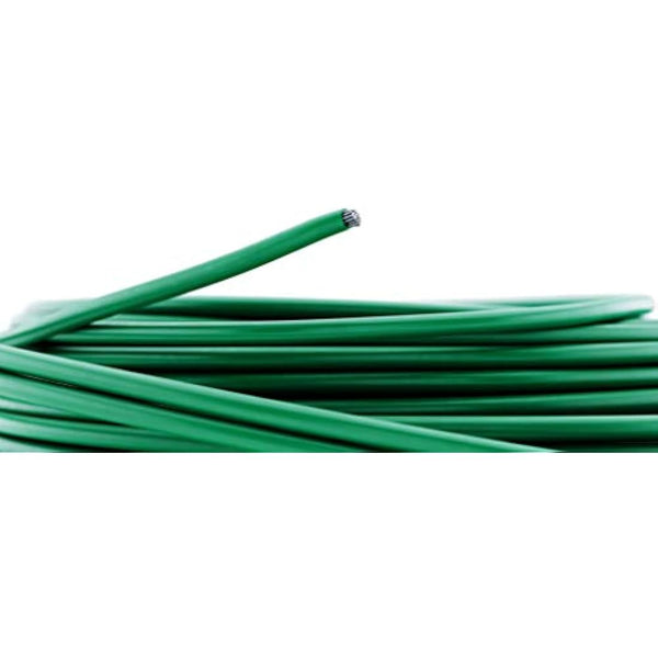MOWHOUSE Robotic Lawnmower Boundary Cable Wire - - DIY Garden Improvement Tools - Box with Roll Off Aid - 1640.42 Ft. (500 Meters), 2.7mm Diameter - Green