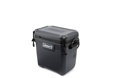 Coleman Convoy Heavy-Duty Insulated Hard Cooler with handles| large capacity| Keeps Ice for up to 5 Days| Full foam insulation| Large Durable Portable Cool Ice Box for Rugged Outdoor Use & Jobsites