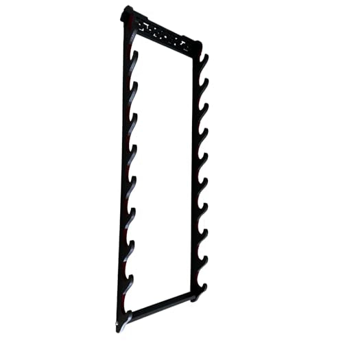 Dfdvye Sword Holder - 10 Tier Velvet Padded Katana Stand Samurai Rack Display