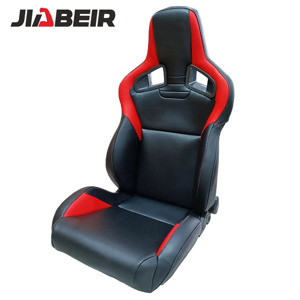 JIABEIR 1039R Fiberglass Comfortable Racing Adjustable Luxury Leather Fabric Car Vehicle Seats